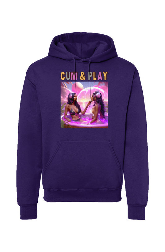 Cum&Play Hot Tub Hooded Sweatshirt