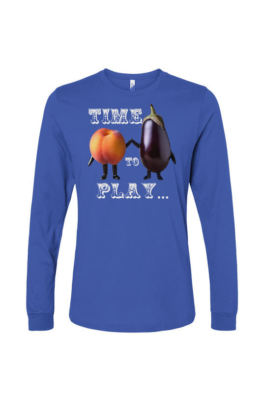 Time To Play Unisex Jersey Long Sleeve Tee