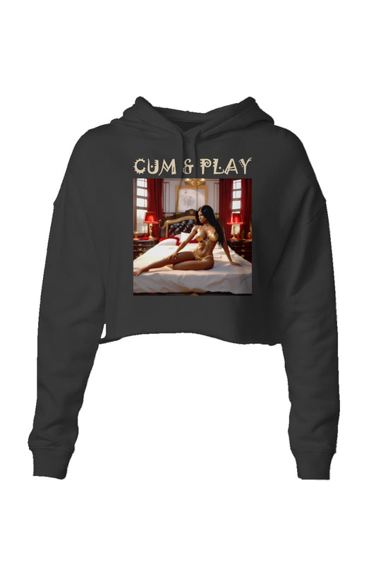 Cum&Play Crop Lightweight Crop Hoodie