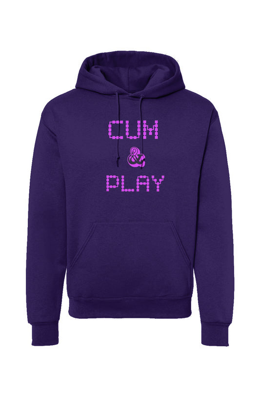 Cum&Play Dot Pattern Hooded Sweatshirt