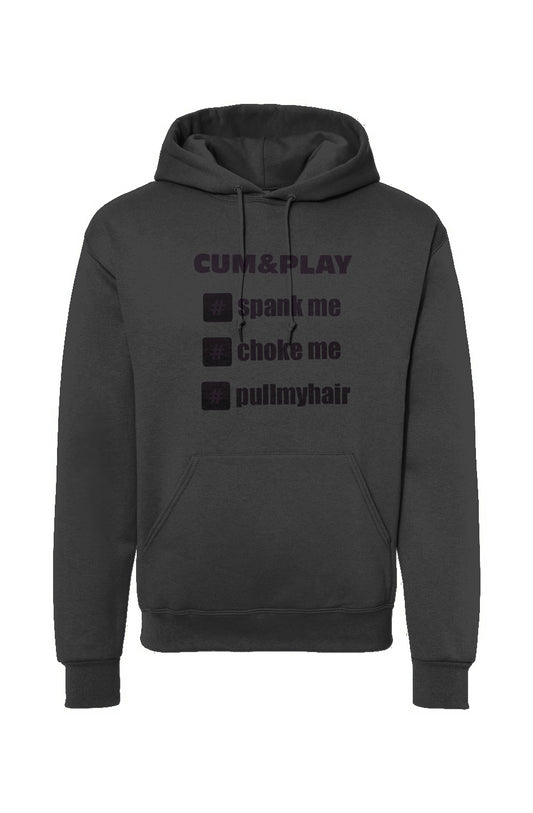 Cum&Play Hashtag Hooded Sweatshirt