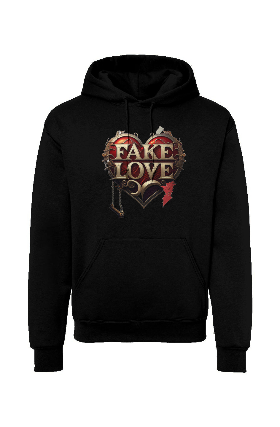 Fake Love Hooded Sweatshirt