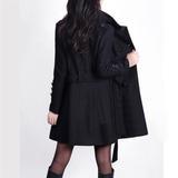 Ladies Wool Casual Coat