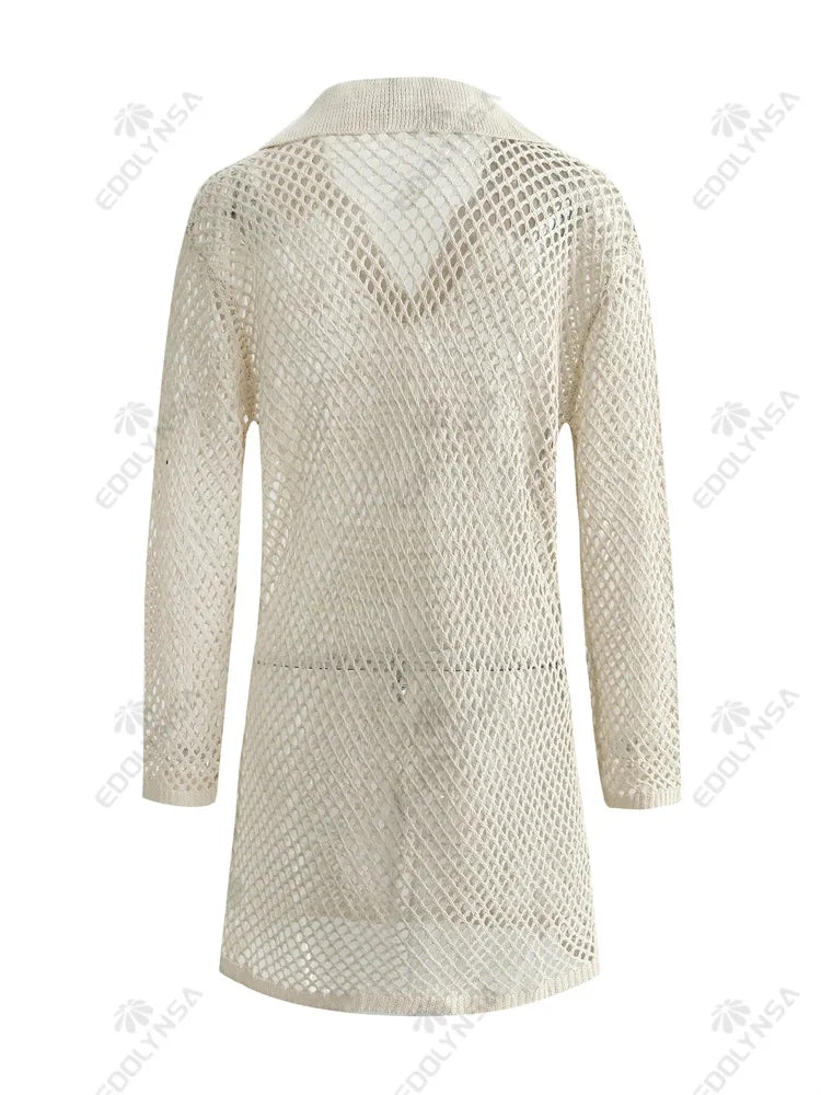 Mini Long Sleeve Swimsuit Cover Up