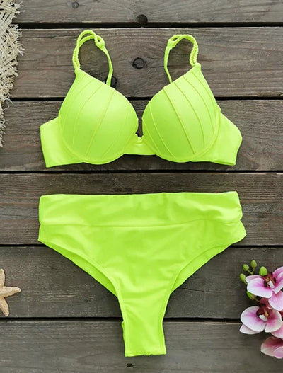 Sexy Rhinestone Bikini Set Women Beach Dresses Multicolor Swimsuit Beach Cover Up 2024 Summer Trend Holiday Dress Female Clothes