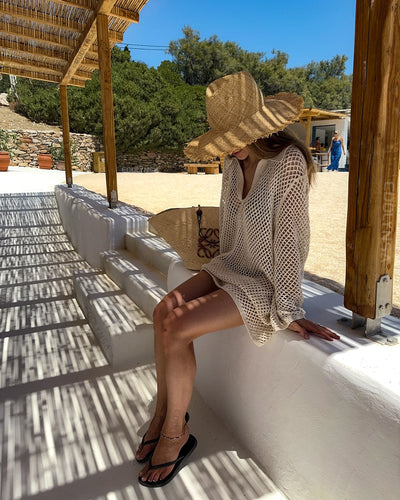 Mini Long Sleeve Swimsuit Cover Up