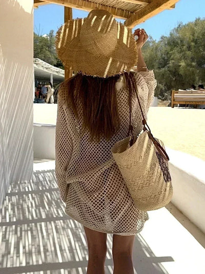 Mini Long Sleeve Swimsuit Cover Up