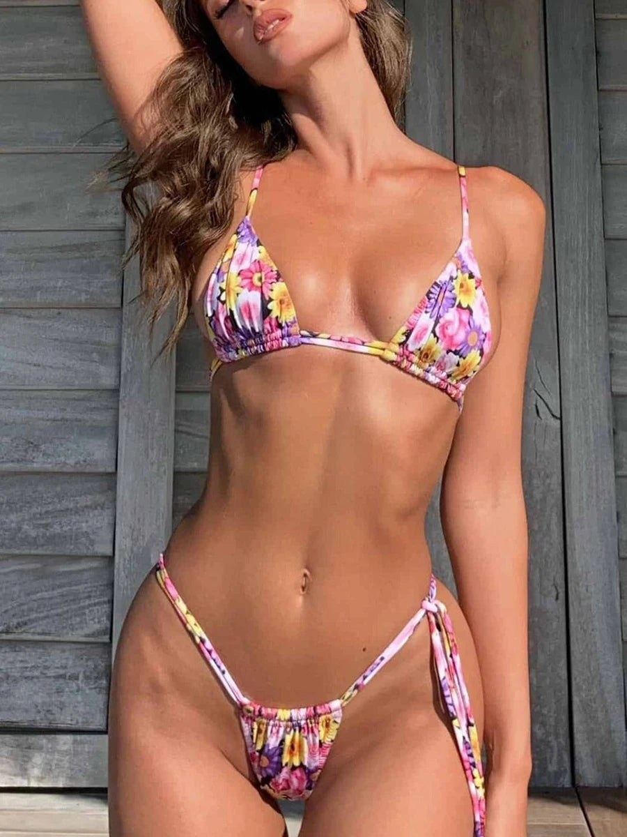 Sexy Women  Micro Bikini Set