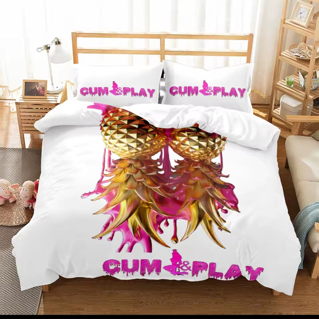 Pineapple Dip 3PC Duvet Comforter Set
