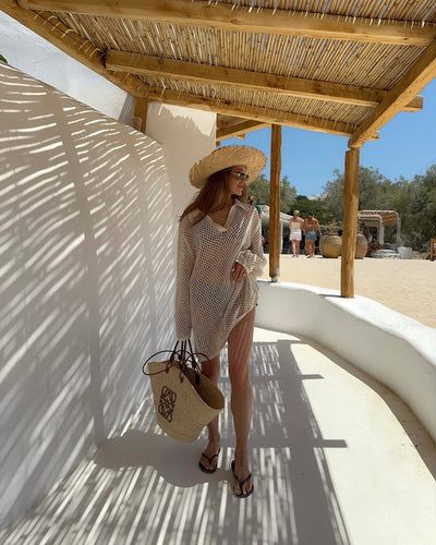Mini Long Sleeve Swimsuit Cover Up