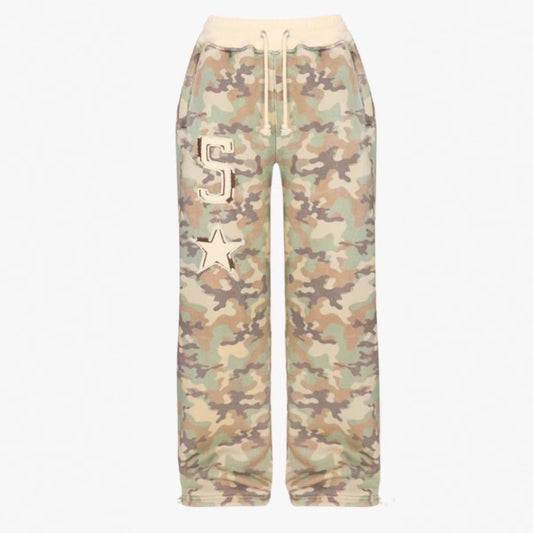 Women's Camouflage Long Sleeve Jogger Set